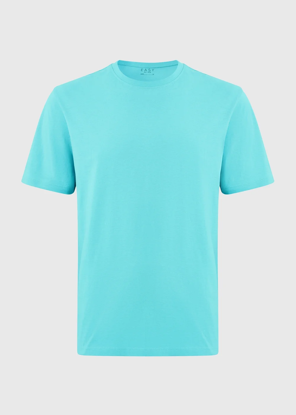 Turqouise Essential Crew Neck T-Shirt - XS Image 1