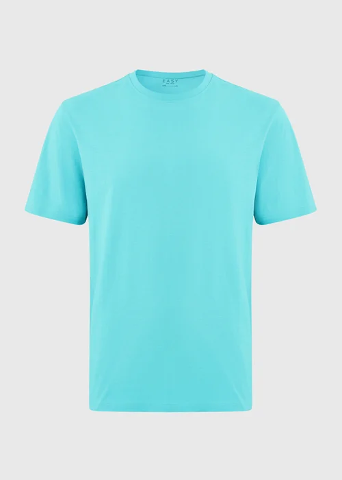 Turqouise Essential Crew Neck T-Shirt - XS Image 4