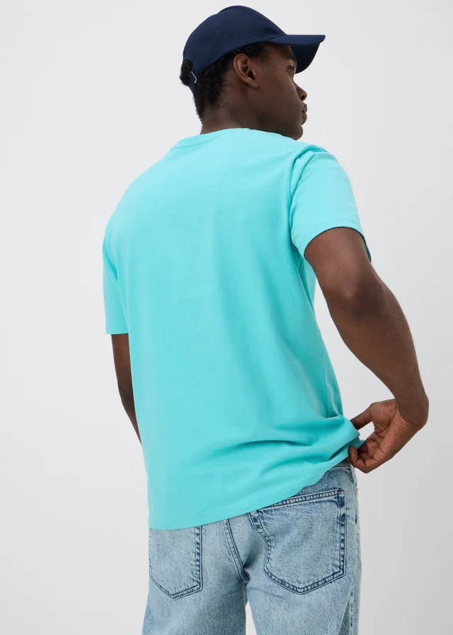 Turqouise Essential Crew Neck T-Shirt