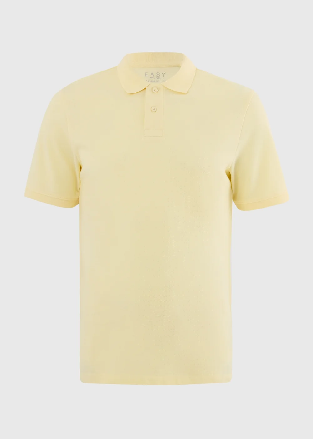 Yellow Essential Polo Shirt - S Image 4