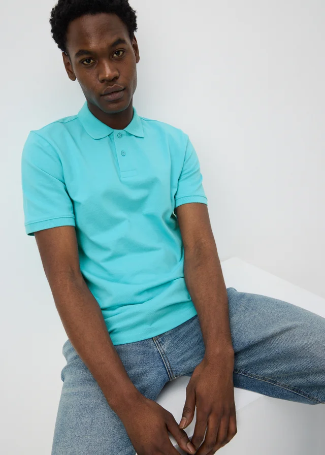 Turquoise Essential Polo Shirt