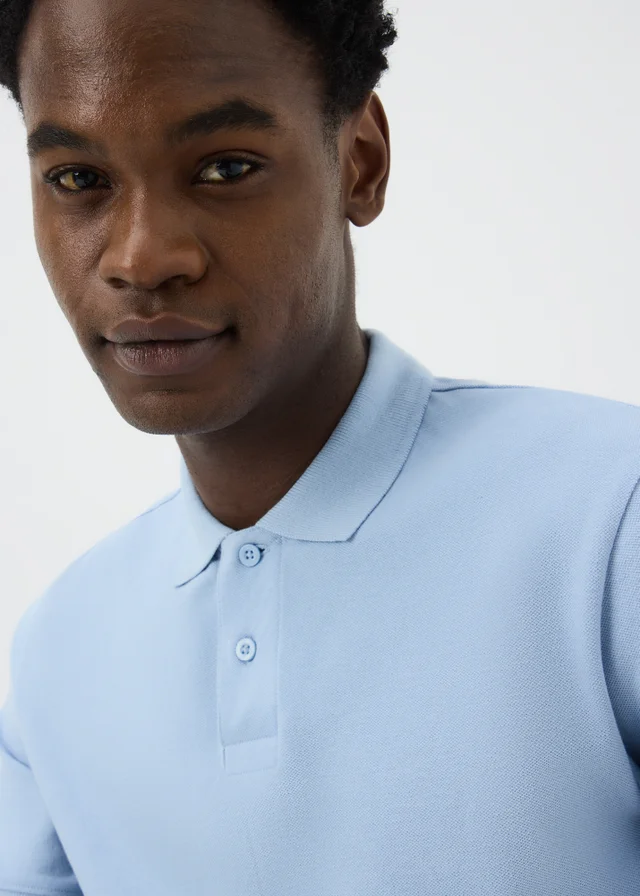 Baby Blue Essential Polo Shirt