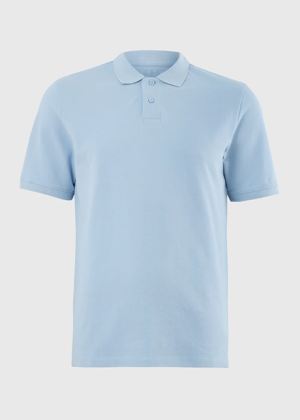 Baby Blue Essential Polo Shirt - S Image 4