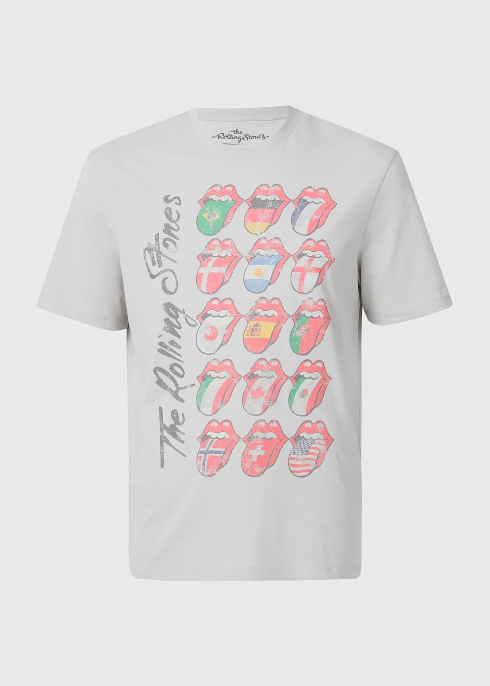 Rolling Stones Grey Flag T-Shirt - S Image 3