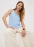 Et Vous Light Blue Vest Top - 8 Image 1