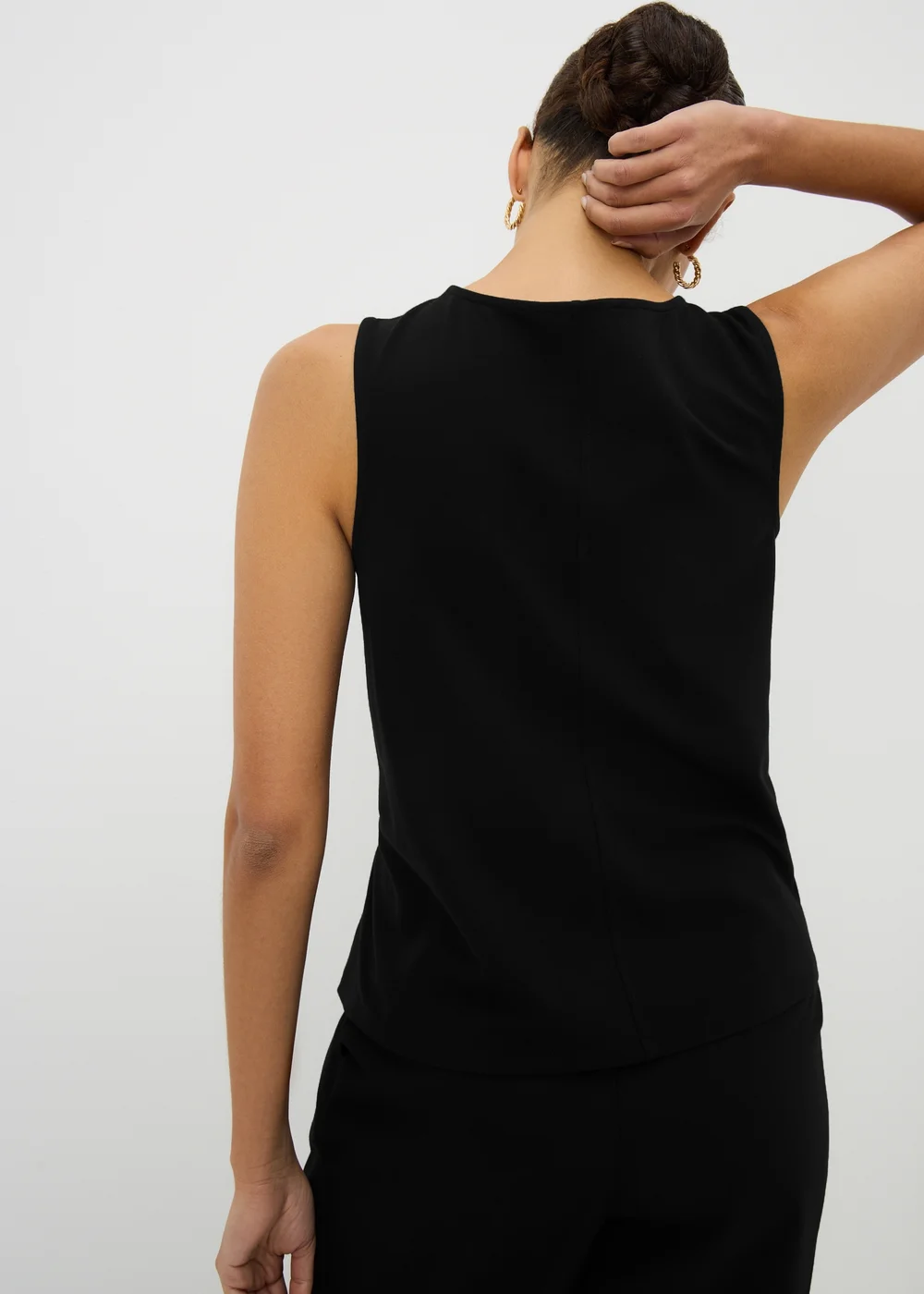 Black Knot Front Vest Top - 8 Image 2