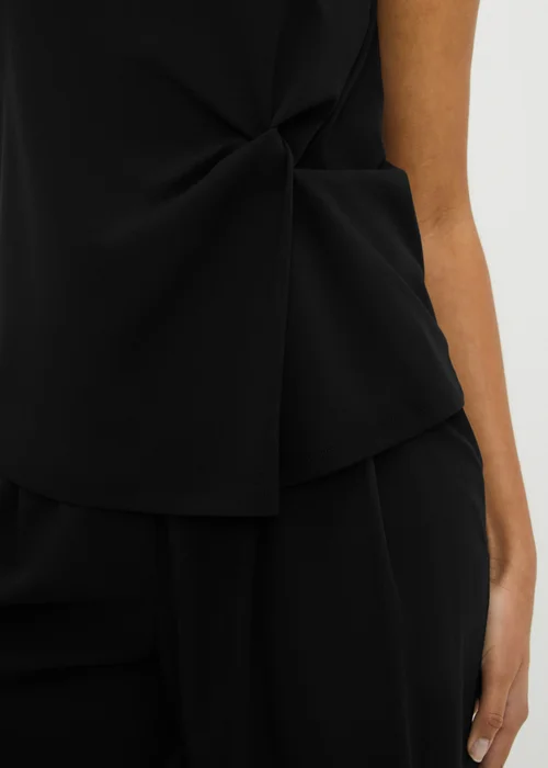 Black Knot Front Vest Top - 8 Image 3