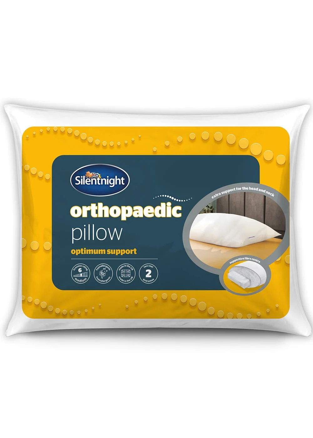 Silentnight Orthopaedic Pillow Image 1