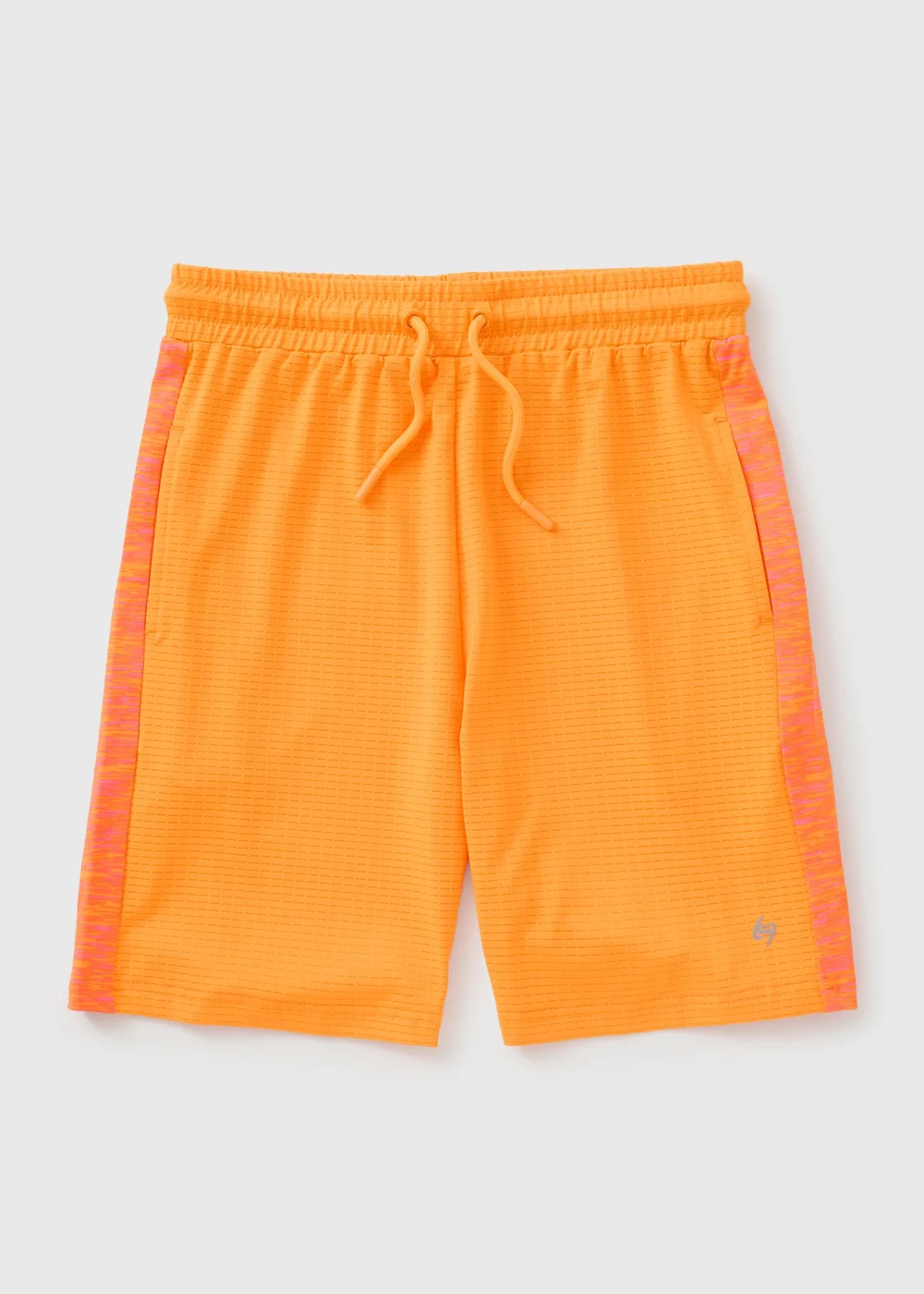 Boys Orange Side Stripe Shorts (7-15 Years) - Age 7 Years Image 1