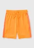 Boys Orange Side Stripe Shorts (7-15 Years) - Age 7 Years Image 1