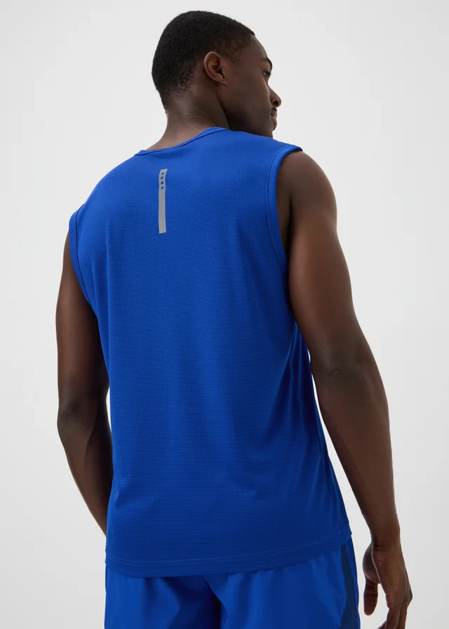 Souluxe Cobalt Gym Vest Top