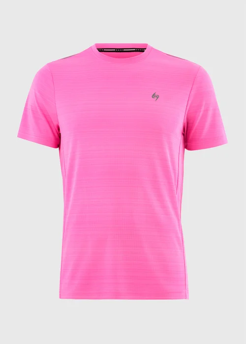 Souluxe Pink Space Dye Sports T-Shirt - L Image 4