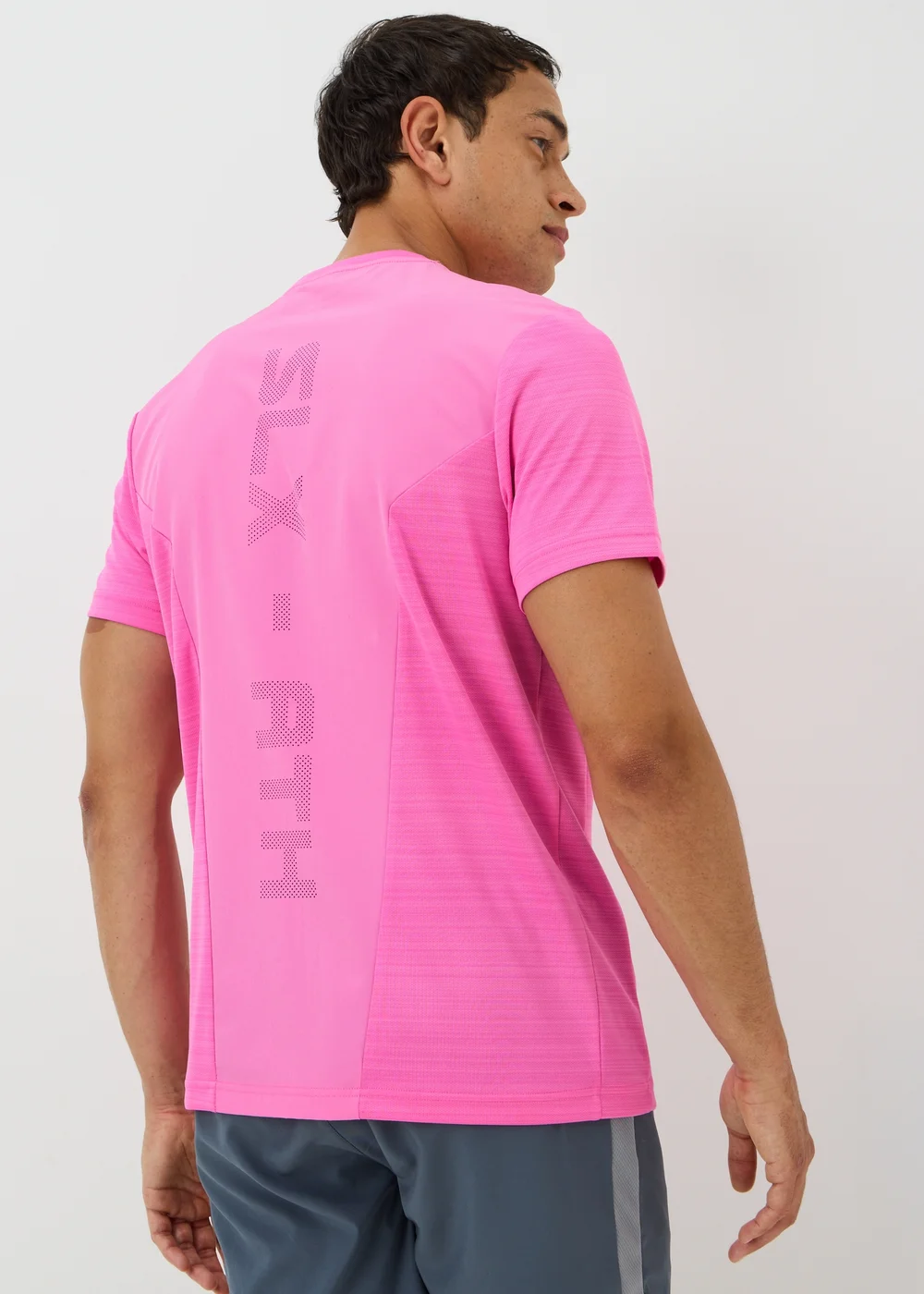 Souluxe Pink Space Dye Sports T-Shirt - L Image 2
