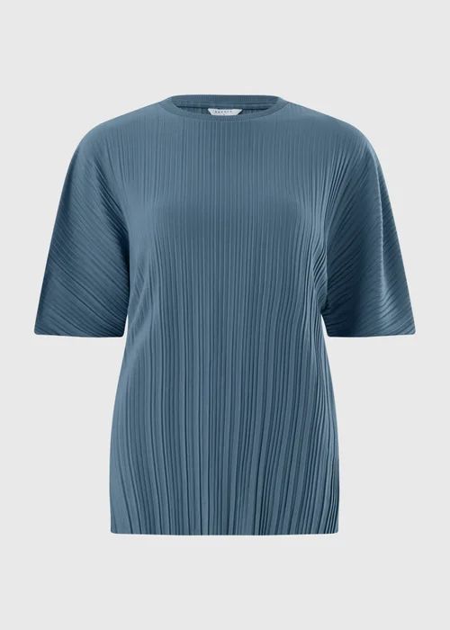 Blue Pleated Co Ord Top - 10 Image 2