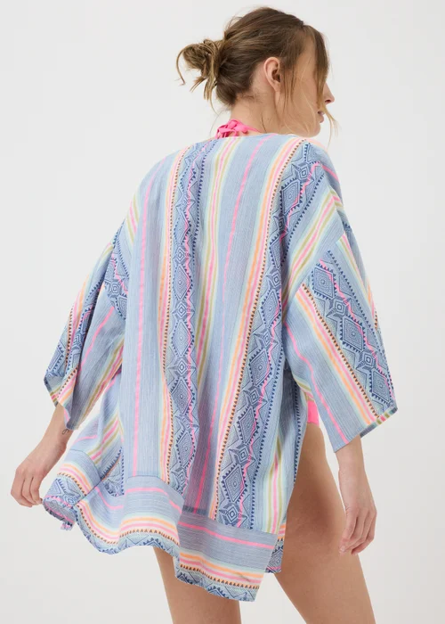 Multicolour Stripe Kaftan - S Image 2