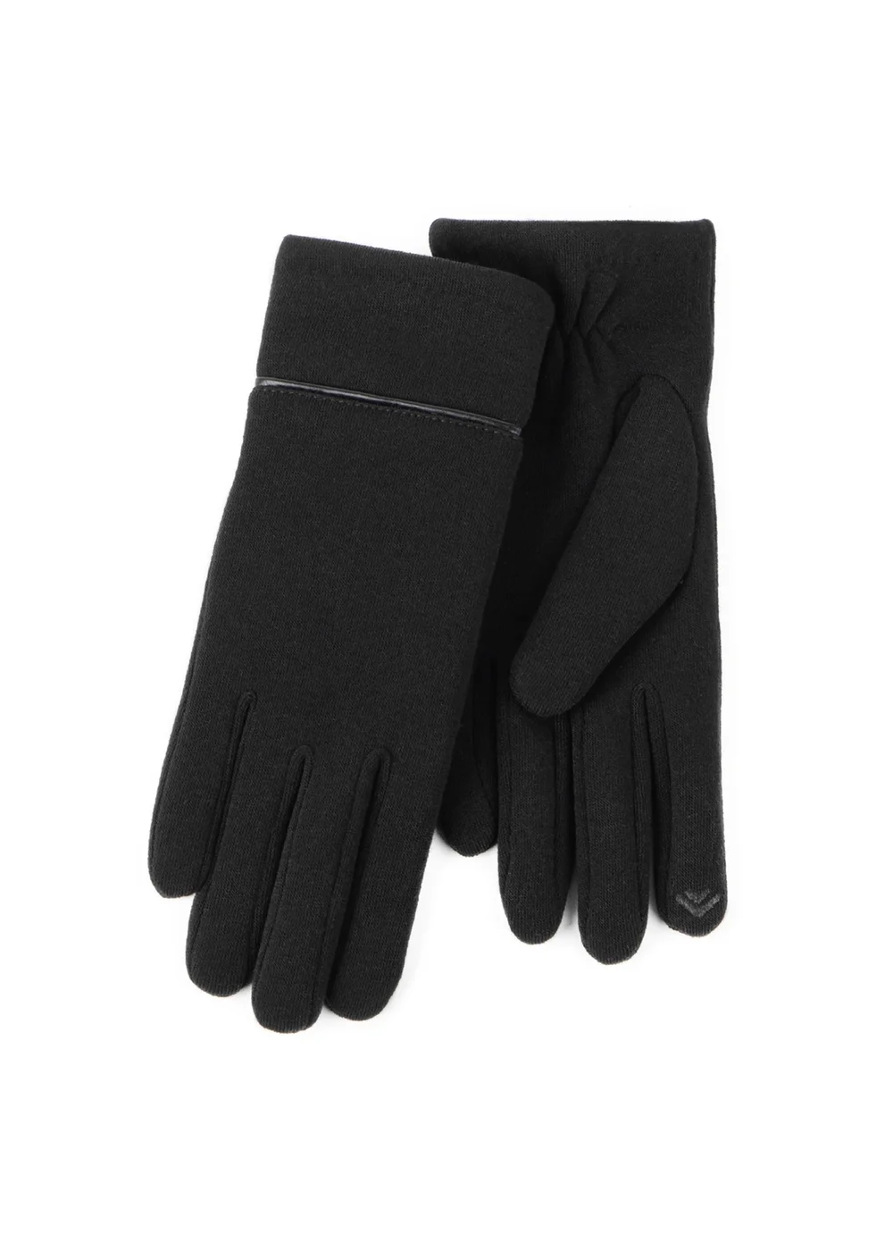 Totes Isotoner Black Thermal SmarTouch Glove - One Size Image 1