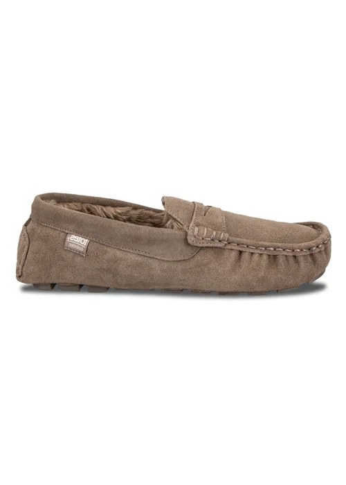 Totes Isotoner Sand Suede Moccasin With Water Repellency - 11 Image 4