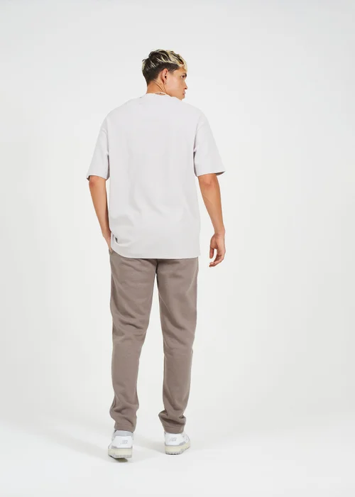 Brave Soul Taupe Straight Leg Open Hem Joggers - XL Image 2