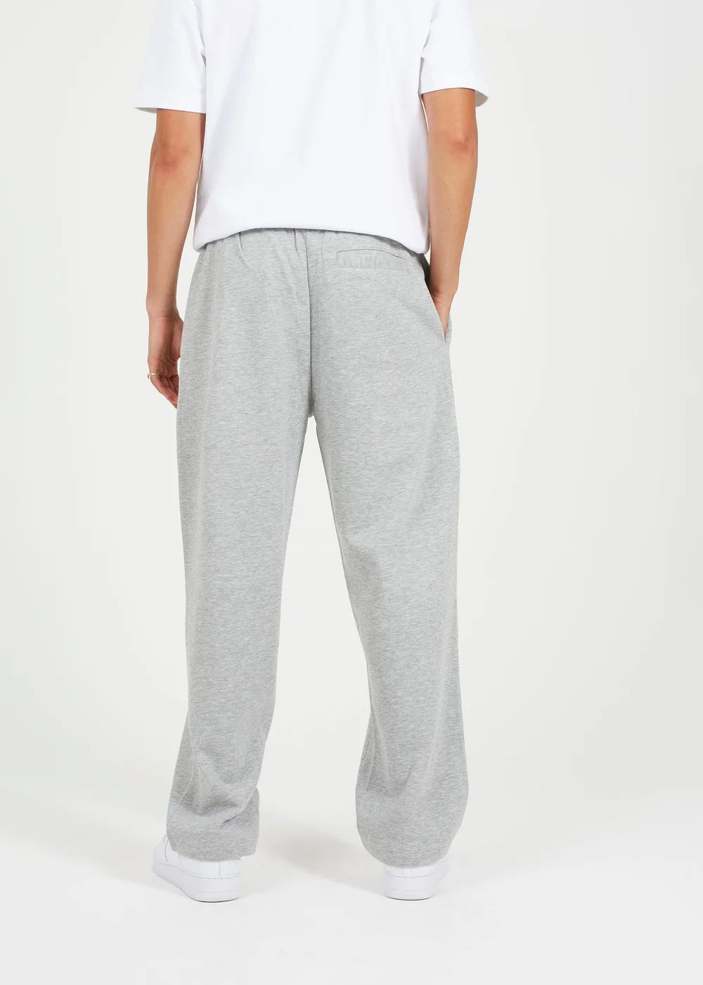 Brave Soul Grey Wide Leg Joggers - M Image 2