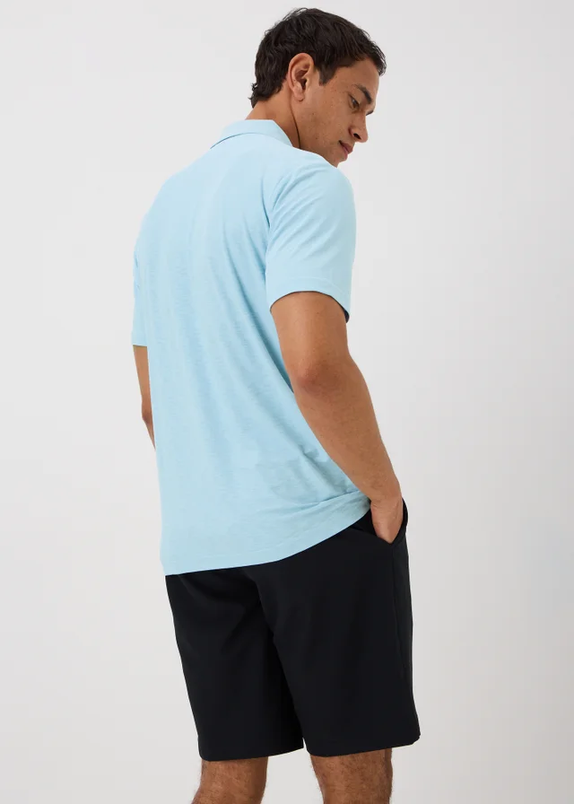 Souluxe Light Blue Golf Polo Shirt