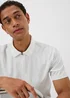 Souluxe White Stripe Golf Polo Shirt - S Image 3