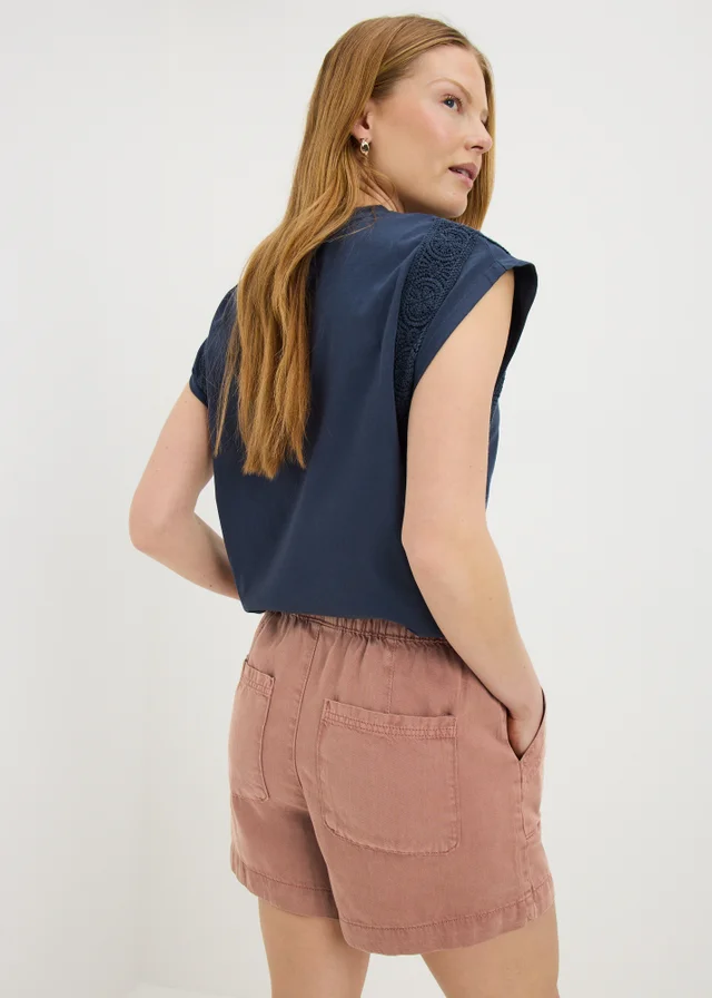 Terracotta Comfort Utility Shorts