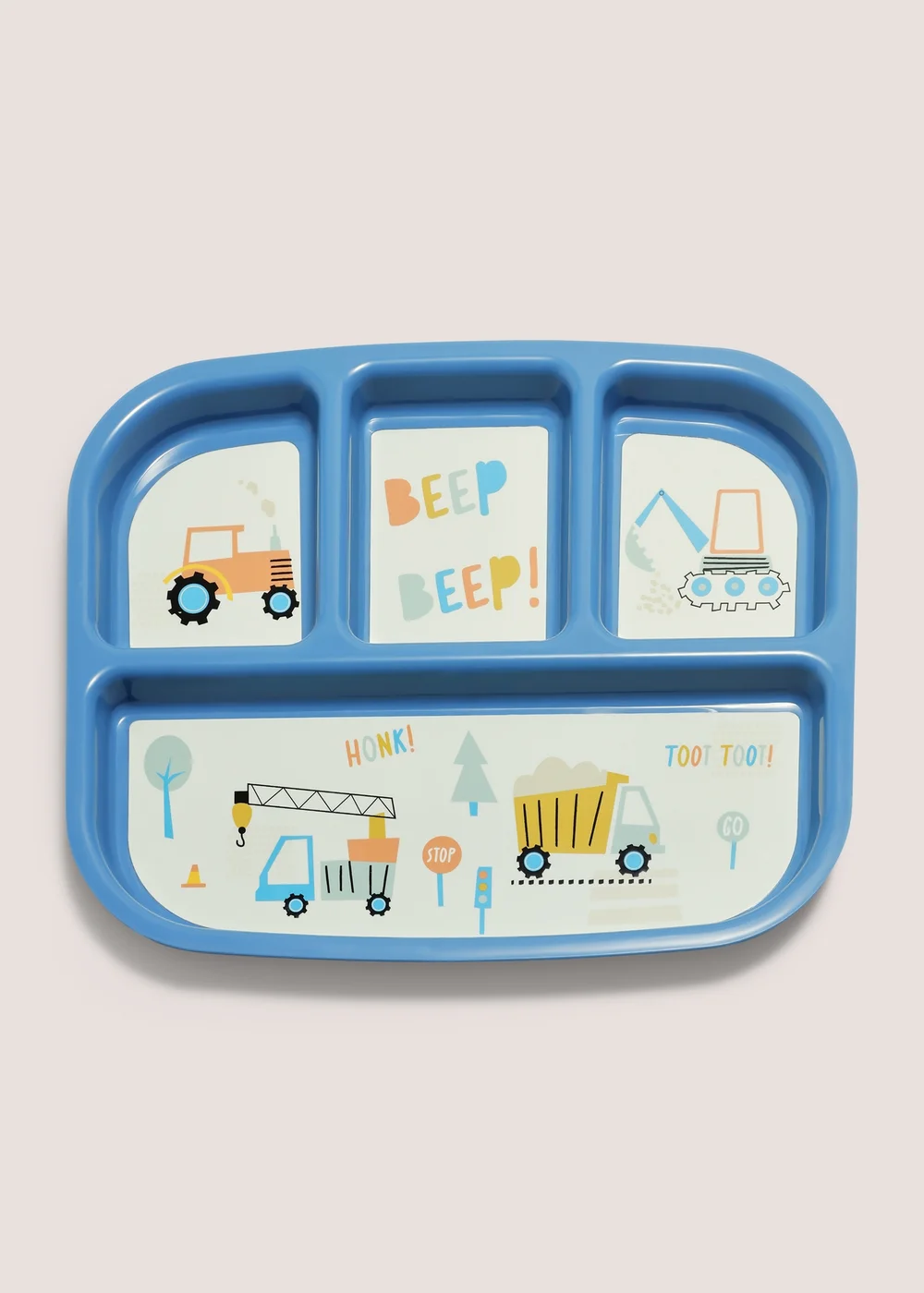 Kids Digger Divide Plate Image 1