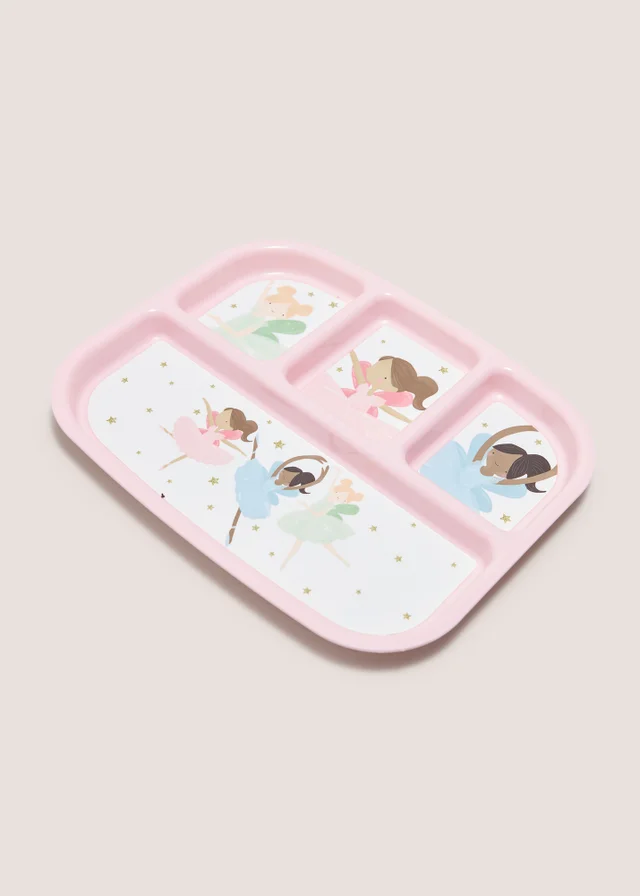 Kids Ballerina Divide Plate
