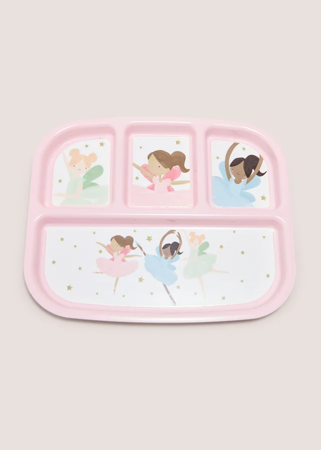 Kids Ballerina Divide Plate