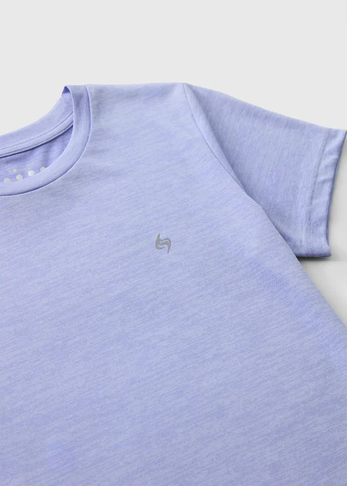 Souluxe Boys Lilac Sports T-Shirt (7-15yrs) - 7 Yrs Image 2