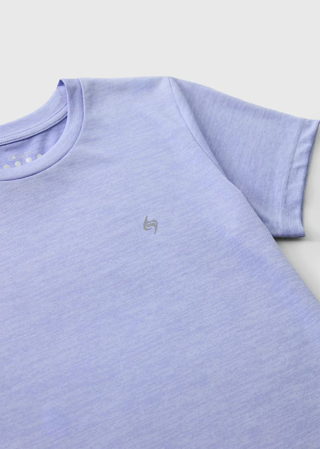 Souluxe Boys Lilac Sports T-Shirt (7-15yrs)