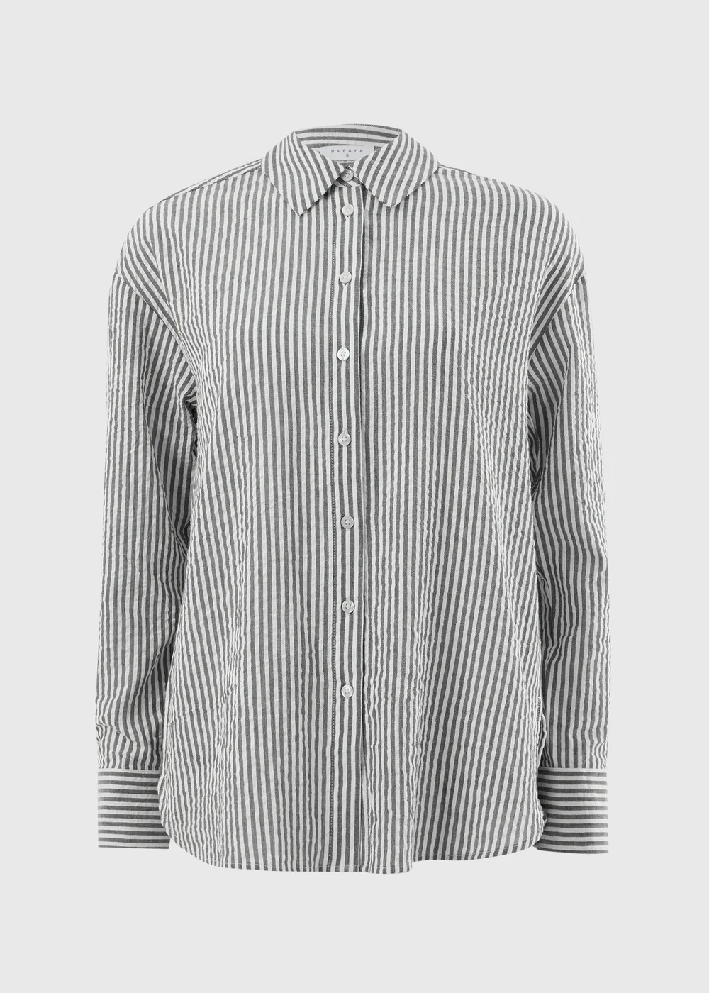Black Stripe Seersucker Shirt - 26 Image 4