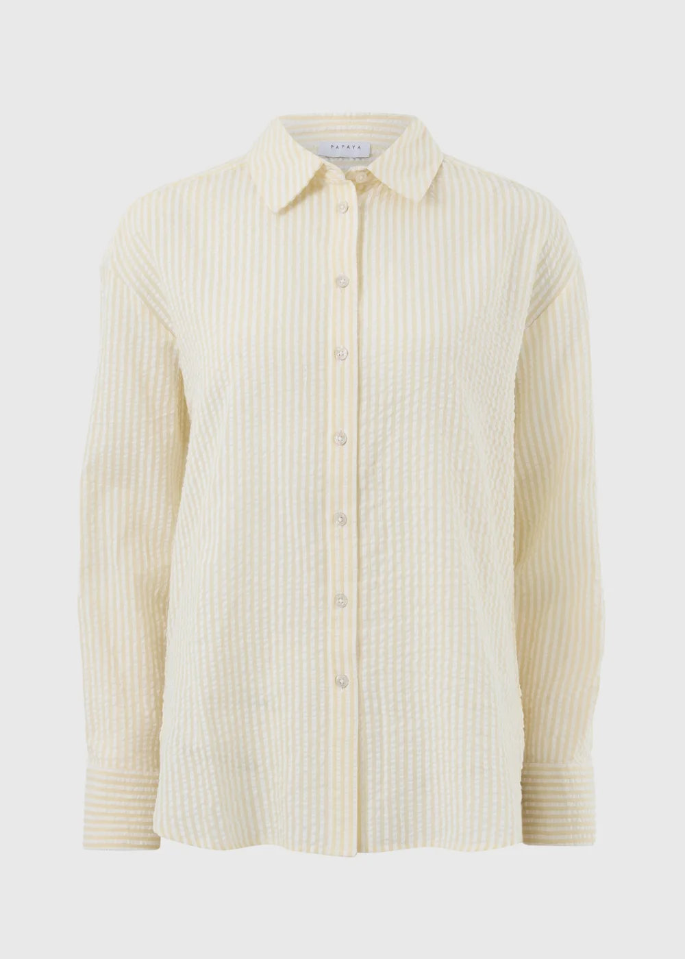Lemon Stripe Seersucker Shirt - 14 Image 1