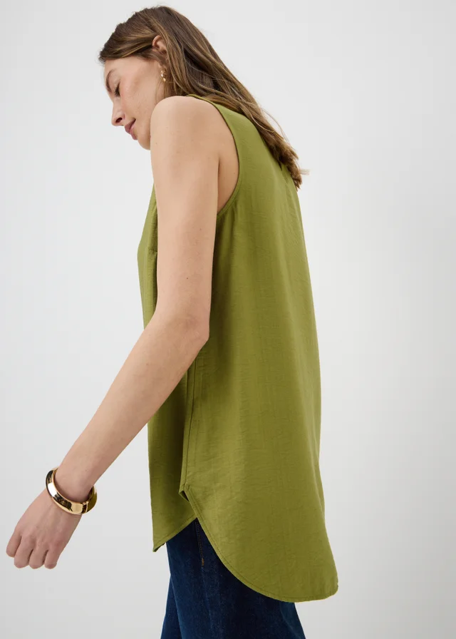 Khaki Vest Top