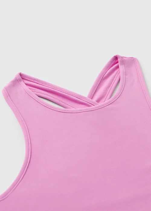 Souluxe Magneta Soft Touch Sports Vest (7-15yrs) - 7 Yrs Image 2