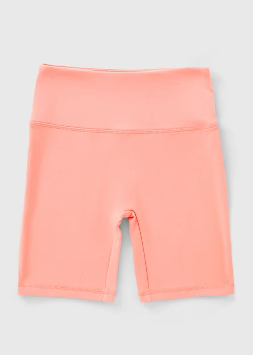 Souluxe Peach Soft Touch Sculpt Cycling Shorts (7-15yrs) - 7 Yrs Image 1