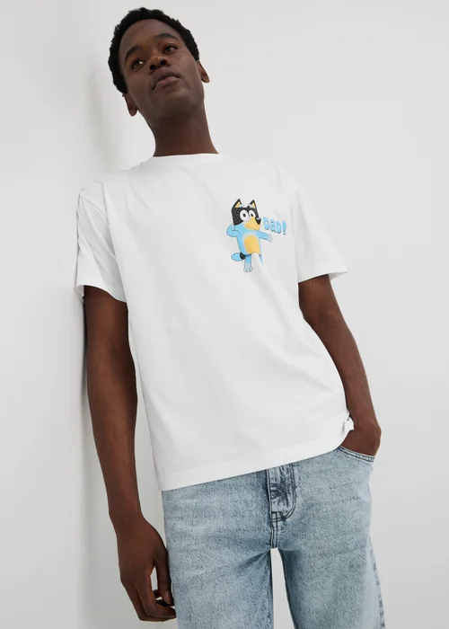Bluey White Dad T-Shirt - XXL Image 1