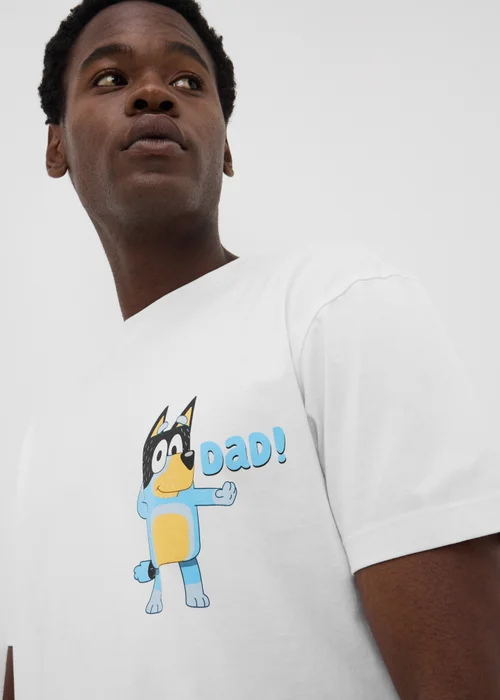 Bluey White Dad T-Shirt - XXL Image 3