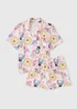 Winnie The Pooh Girls Pink Soft Touch Short Pyjama Set (1-7yrs) - 1 to 1 half years Image 1