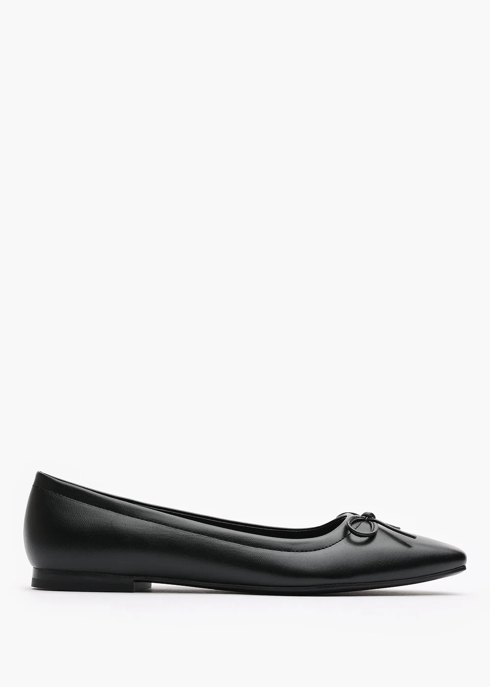 Where's That From Lauren Black PU Flat Pumps - 3 Image 1