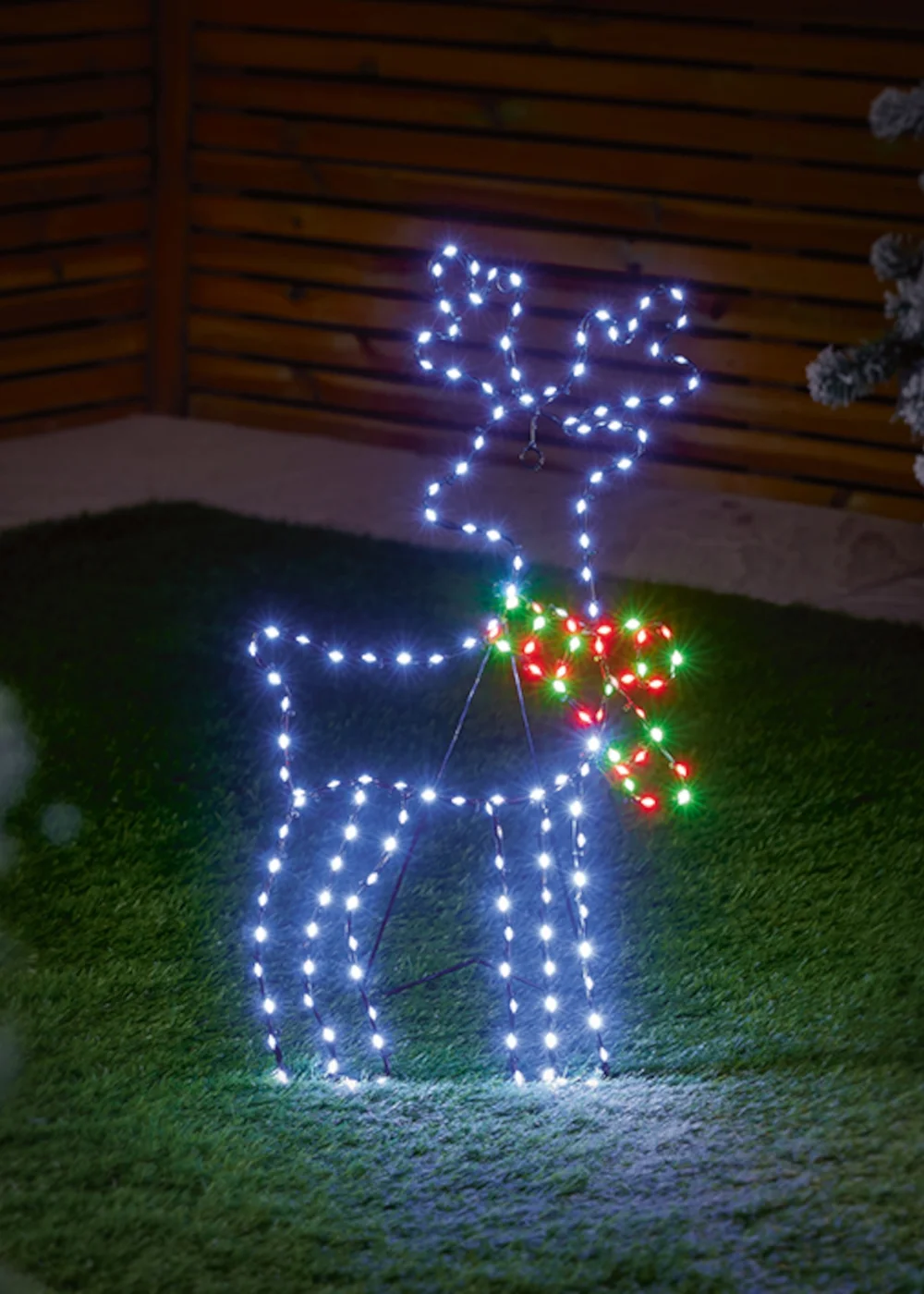 Premier Decorations Twinkling Flexibrights Reindeer with 164 LEDs - One Size Image 2