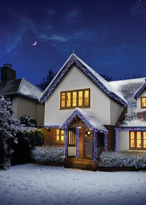 Premier Decorations 720 Multi Action LED Cluster with Timer Enchanted Mix Colour - One Size Image 3