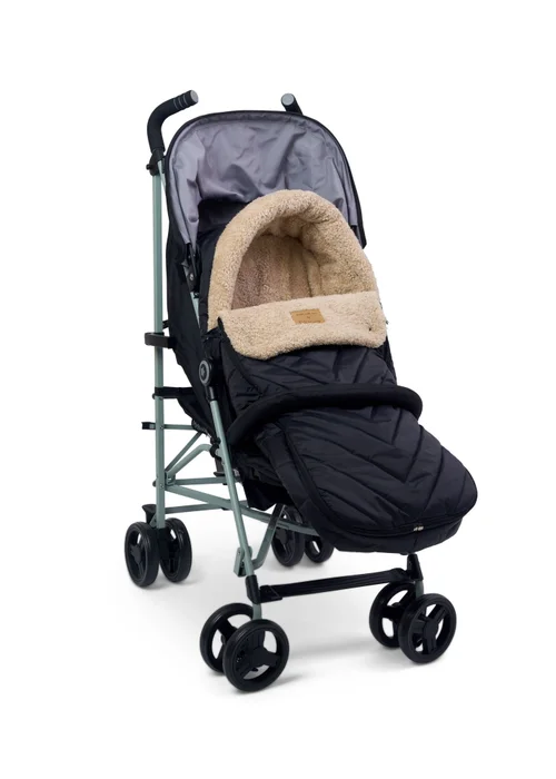 Clair de Lune Snug Footmuff Black - One Size Image 4