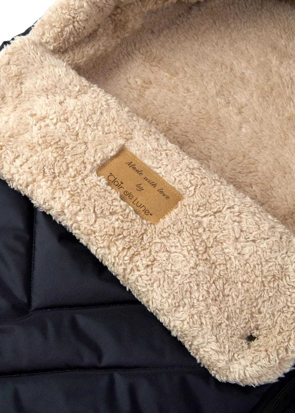 Clair de Lune Snug Footmuff Black - One Size Image 3