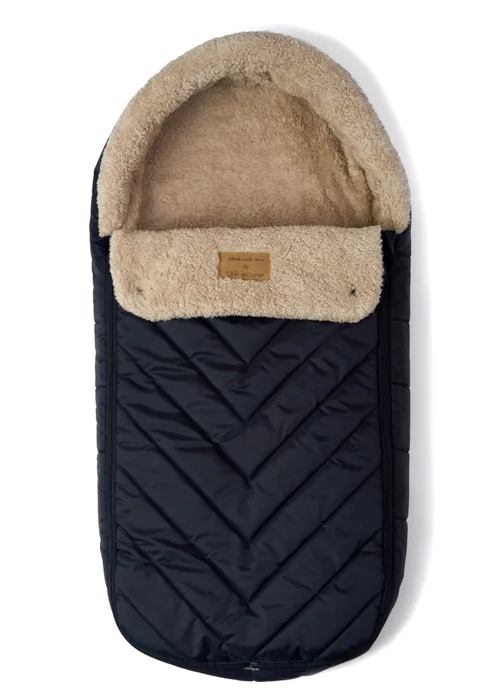 Clair de Lune Snug Footmuff Black - One Size Image 1