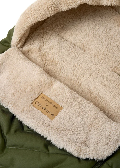 Clair de Lune Snug Footmuff Green - One Size Image 2
