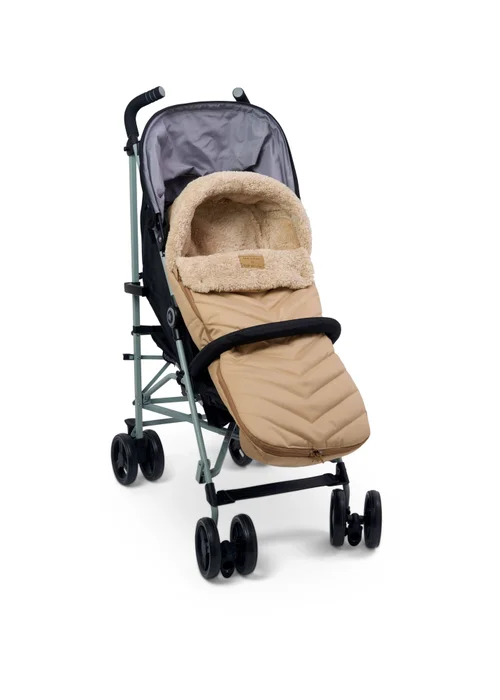 Clair de Lune Snug Footmuff Beige - One Size Image 3
