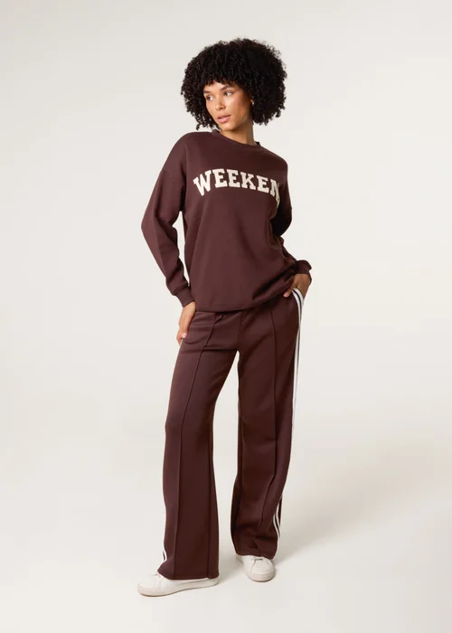 Blue Vanilla Brown Weekend Sweatshirt - L/XL Image 1