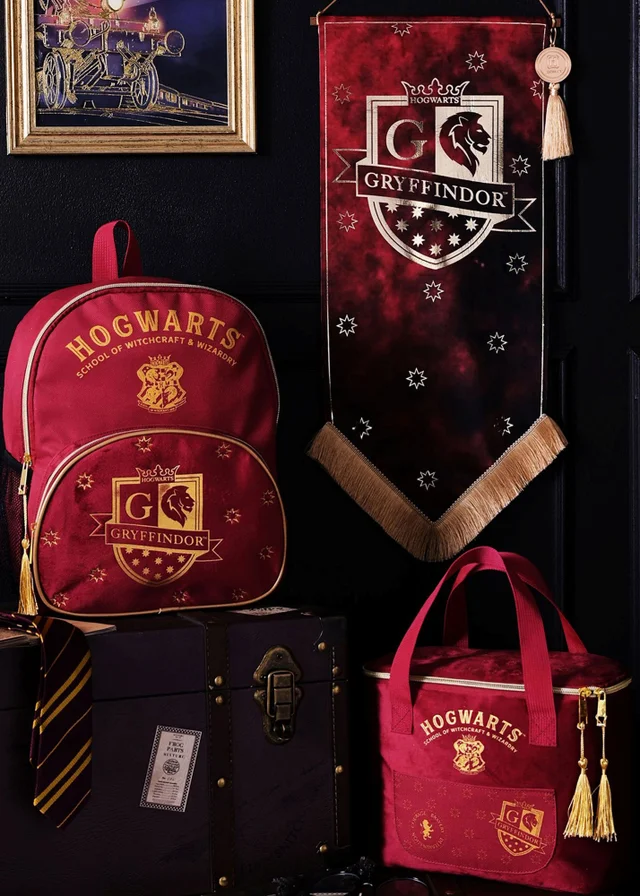 Harry Potter Warner Bros Alumni Red Backpack Gryffindor