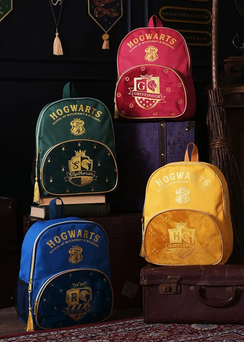 Harry Potter Warner Bros Alumni Red Backpack Gryffindor - One Size Image 4